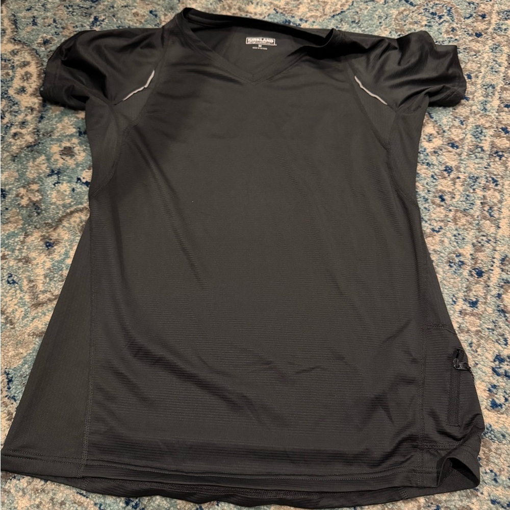 Kirkland Signature Black V-Neck Shirt
